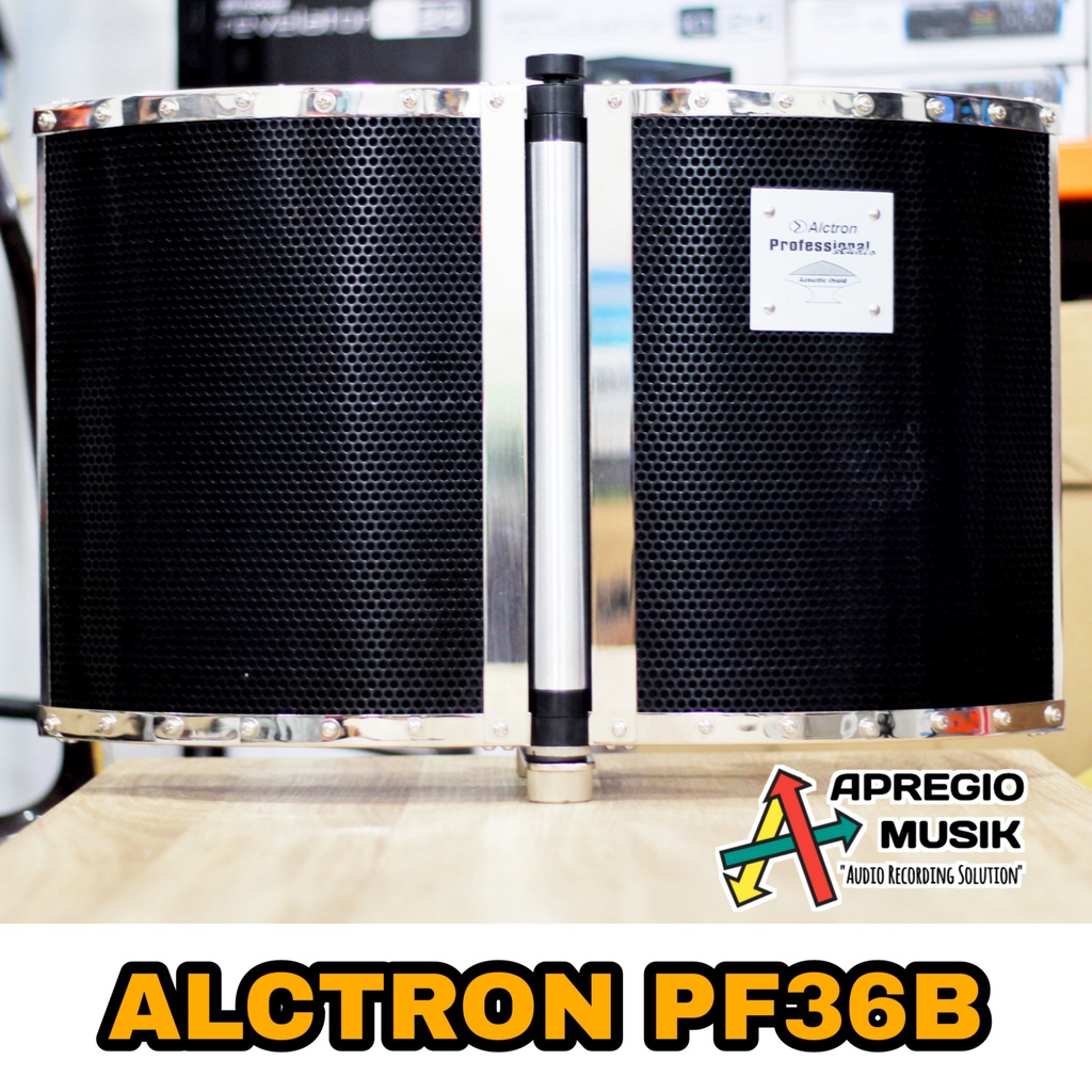 Alctron PF36B PF36 B Portable Vocal Booth Peredam suara vokal akustik