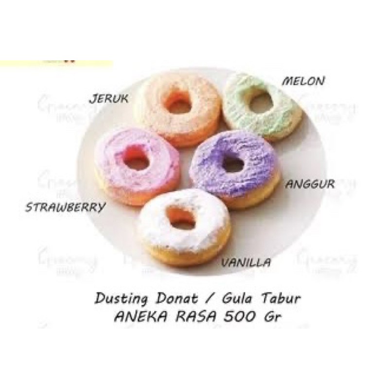 

REPACK: 250G - PRIMS FOOD DONUT DUSTING/ GULA TABUR DONAT WARNA WARNI