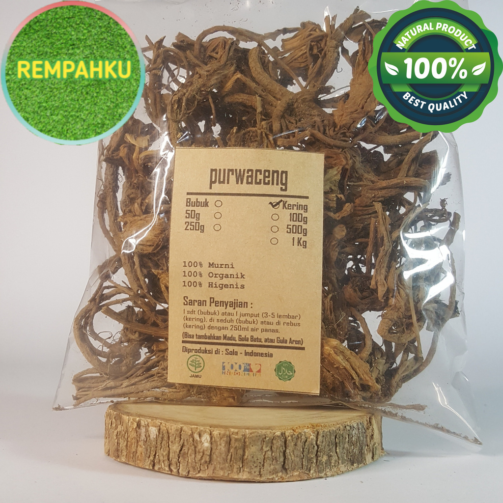 

PURWOCENG KERING 100 GRAM - Pimpinella Pruatjan - MURNI - JSR -