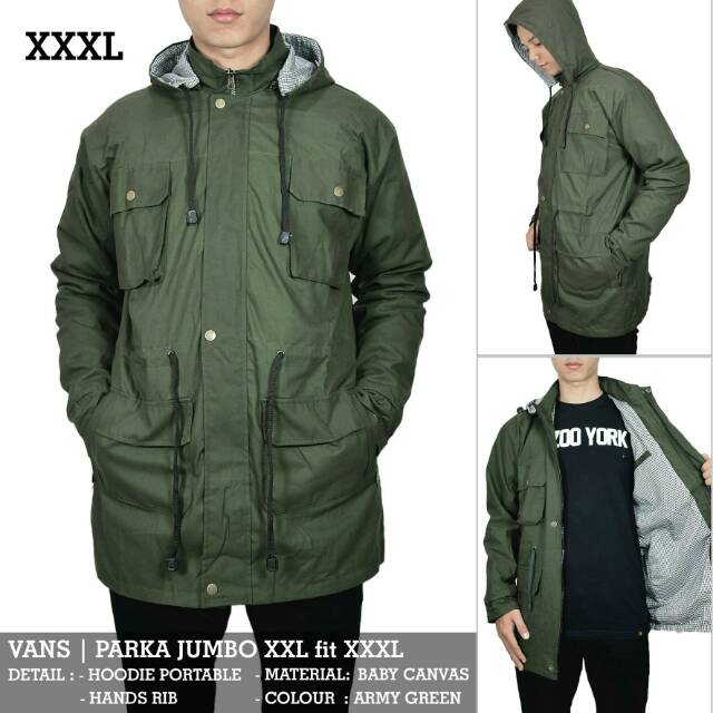 Jaket parka pria big size/ Jaket parka jumbo premium/ Jaket parka kekinian/ Jaket parka pria murah