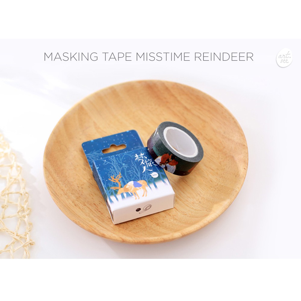 

Masking Tape Misstime Reindeer