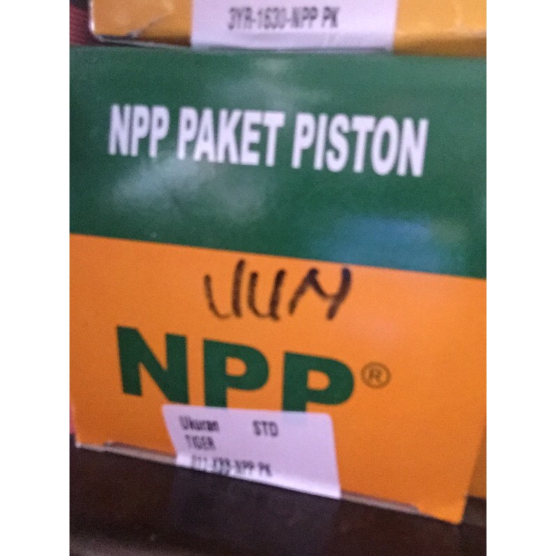 Paket Piston Kit Ring Seher NPP Tiger, Tiger Revo STD Standar
