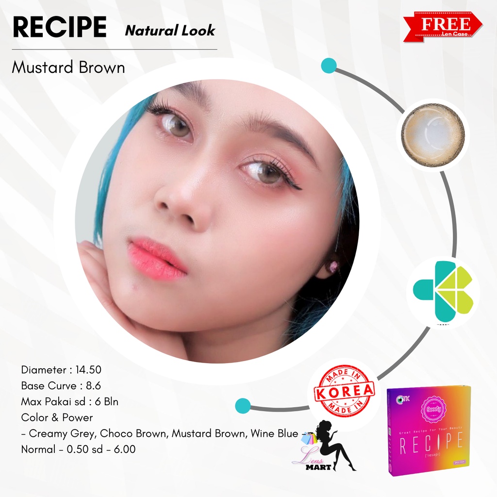 SOFTLENS RECIPE BY CTK MINUS 3.25 sd 6.00