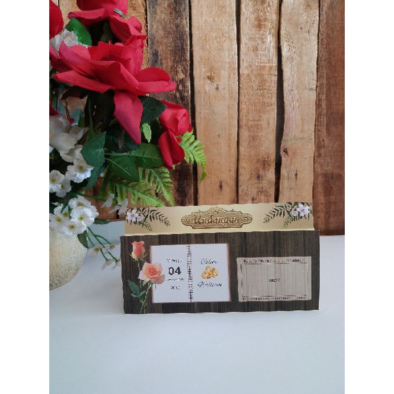 100 set undangan nikah ERBA 88217