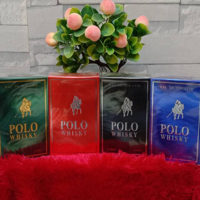 PAKET USAHA 12 PCS PARFUME POLO WHISKY 100ML