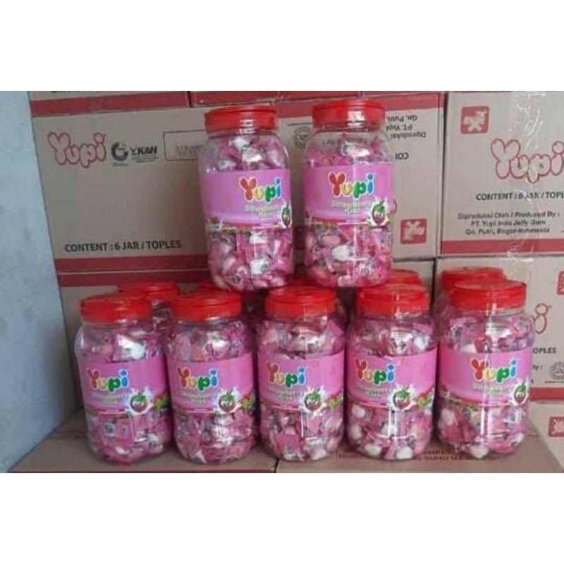 

YUPI KISS TOPLES 300GR