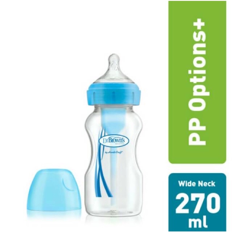 Dr Brown Option+ Wide Neck Bottle 150 ml / 270 ml Dr brown option plus options wide neck