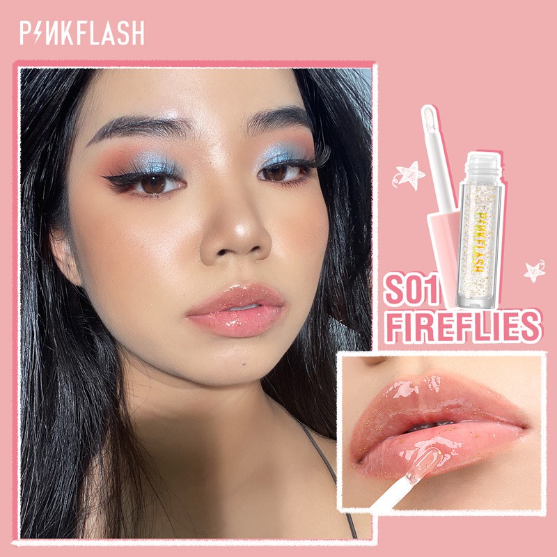 PINKFLASH S Series OhMyPinkflash OhMyGloss Lipstick Moisturising Plumpmax High Shimmer Lip Gloss