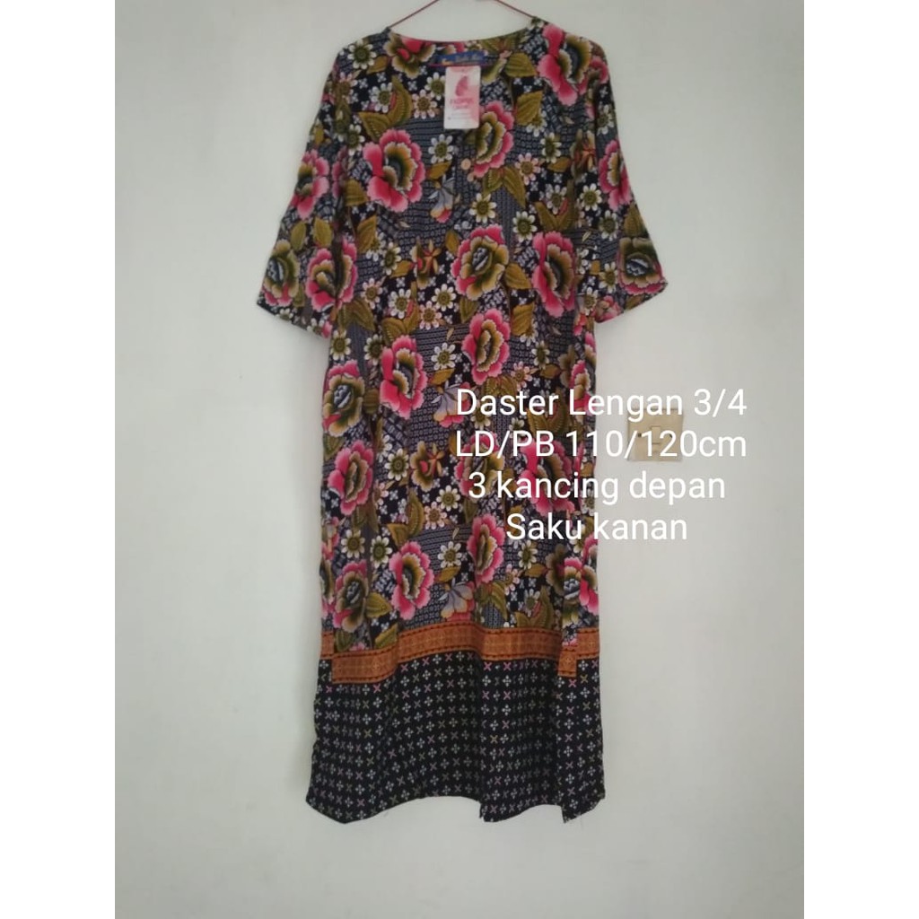 Daster19 BATIK KUDA MAS LD 110cm Lengan 3/4