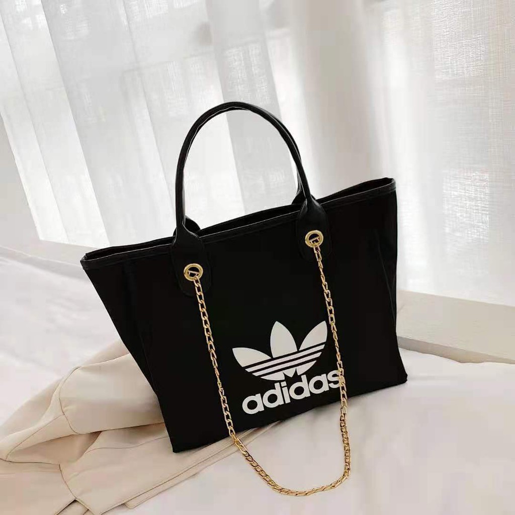 ADIDAS TOTE SHOULDER FASHION BAG TAS WANITA CLASSIC SPORTY TAS KASUAL TAS CEWE KOREAN STYLE J1219