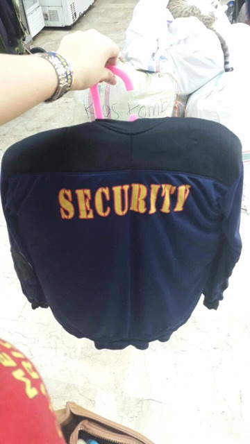 Kaos Tembak Security - Kaos Satpam - Kaos Security Lengan Panjang