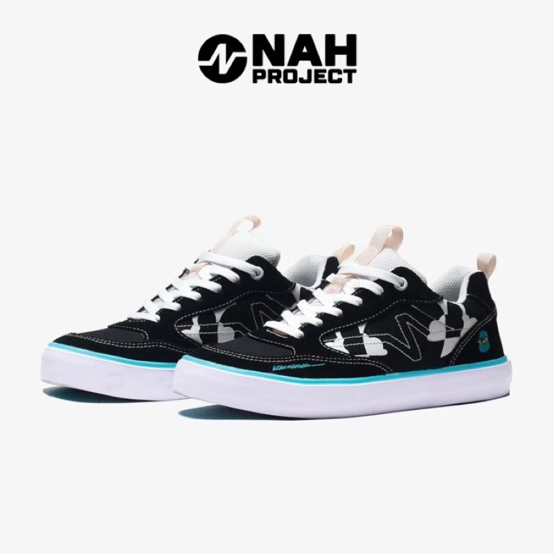 nah Project- Sepatu Audacity x Kevinwork Black White