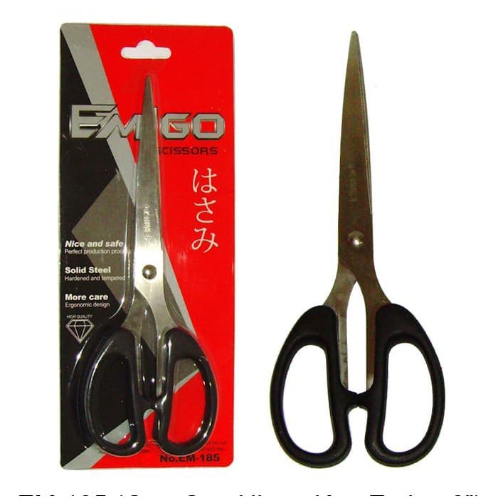 Gunting Emigo Stainless Tanggung 165