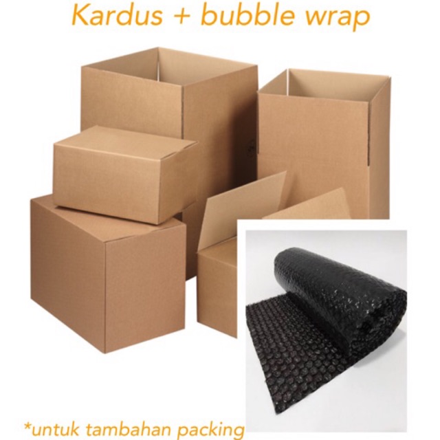 

BubbleWrap dan Kardus