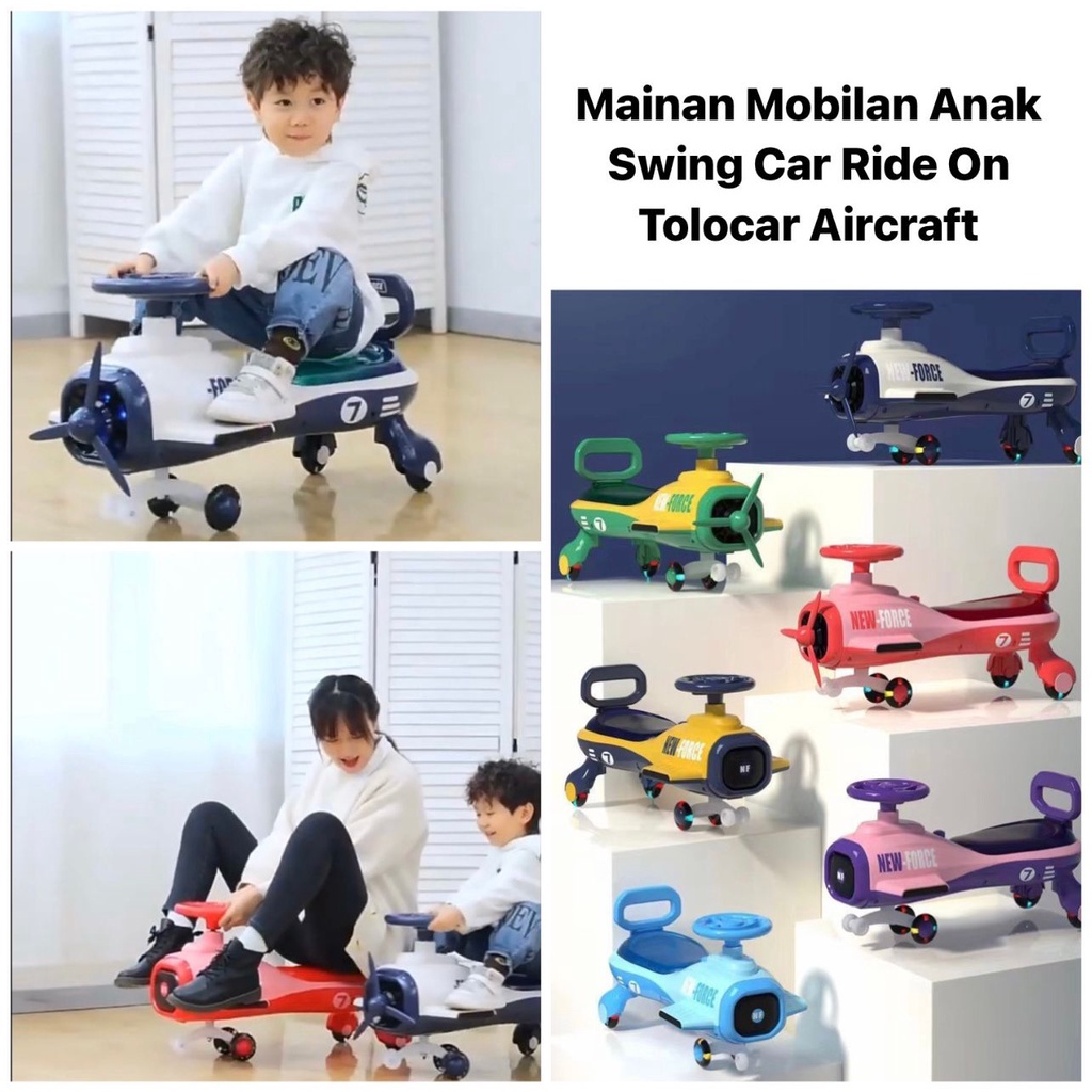 Toys4Us - Mainan Mobil Anak Ride On Car Swing Car Tolocar Aircraft Mainan Anak Swing