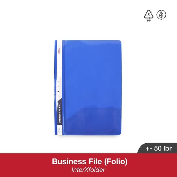 InterX Business File F4 / Map Bolong F4 InterX Berbagai Warna / Map InterX Ukuran F4 / Business File