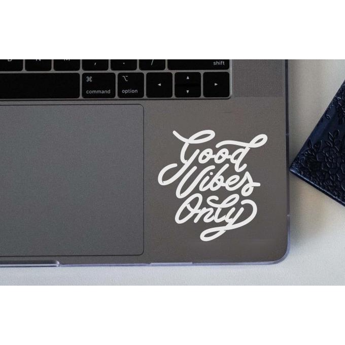 

Sticker / Stiker Good Vibes Only untuk laptop hax55 Murah