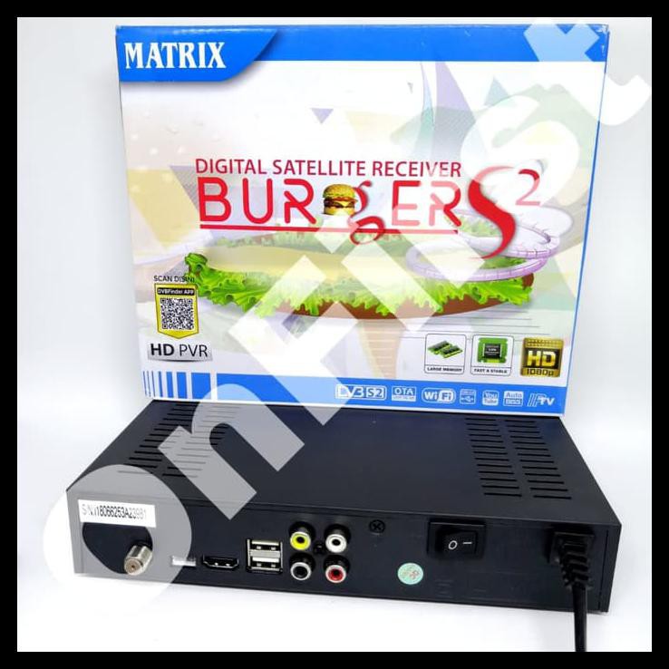 Blzk Matrix Receiver Parabola Burger S2 Hd 4Bcz