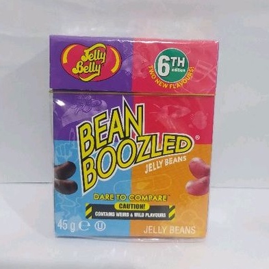 Bean boozled refill edisi 6th jelly belly/ permen rasa aneh