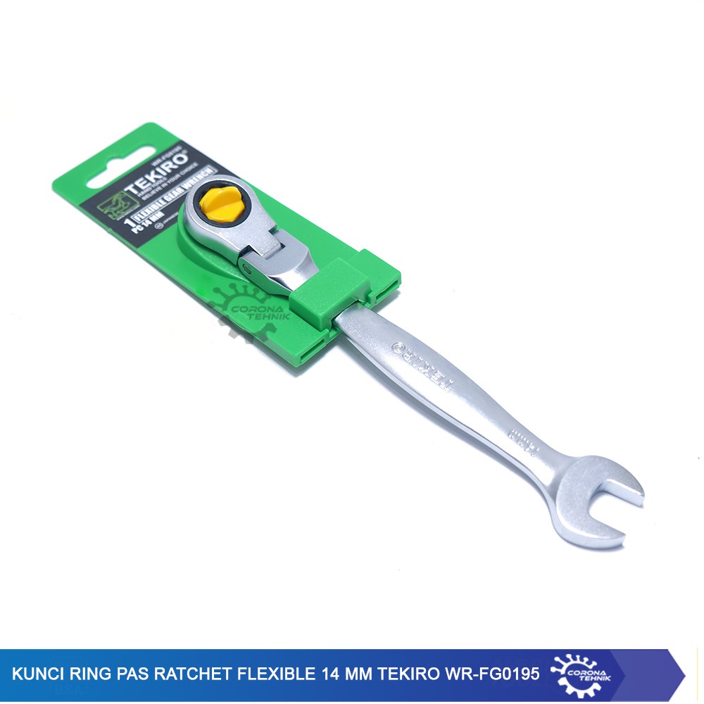 Tekiro  - Kunci Ring Pas Ratchet Flexible 14 mm WR-FG0195