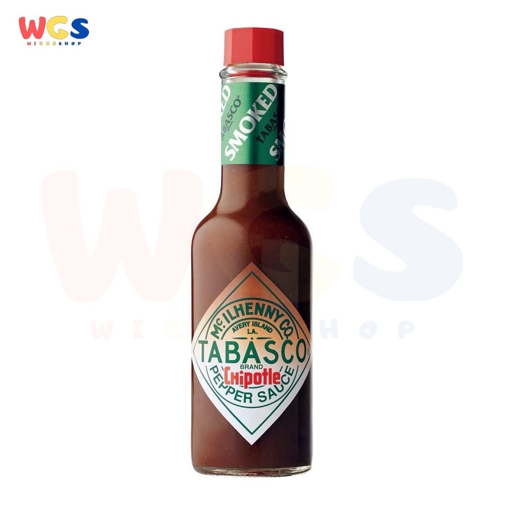 Tabasco Brand Chipotele Pepper Sauce Gluten Free Non GMO 5 fl oz 148ml