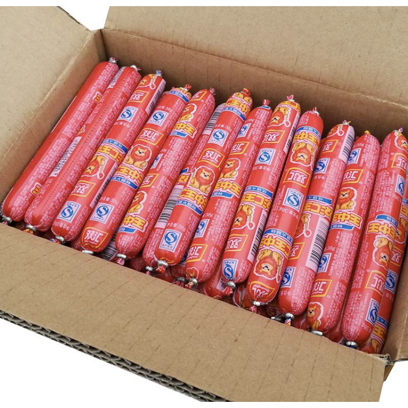 (NON HALAL) 双汇王中王 火腿香肠 Sosis Shuang Hui Wang Zhong Wang Sosis Meat Instan 65g