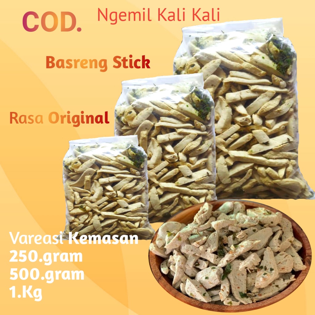 

Basreng Original Keriuk Aroma Daun Jeruk Gurih Cikruh Baso Goreng