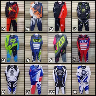 Setelan Anak  Motor Cross Baju Motor Cross Anak  Jersey  