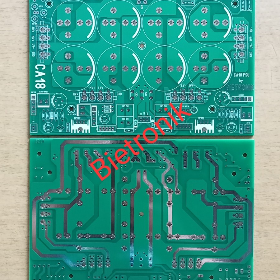 PCB PSU CA SERIES 8 Elko DAUBLE LAYER