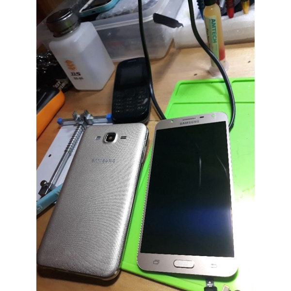 lcd samsung j7 core ori cabutan