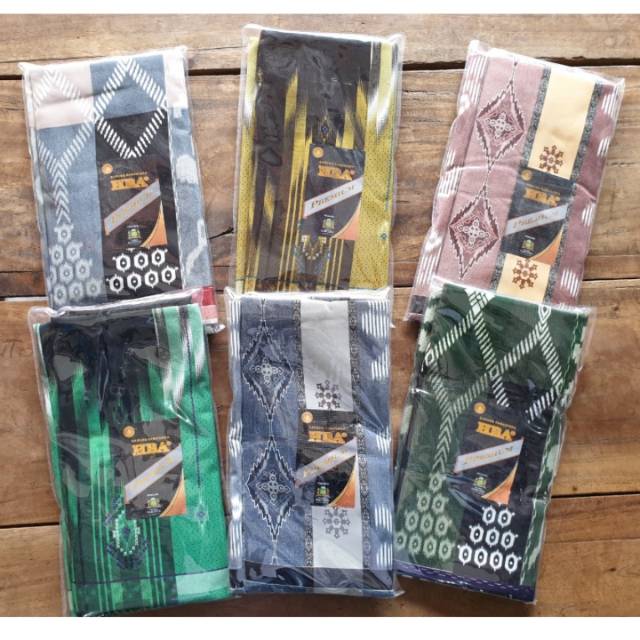 Sarung Goyor Asli HBA Anti Kusut Super Adem/ Sarung Samarinda HBA Dewasa Motif Kembang BHS