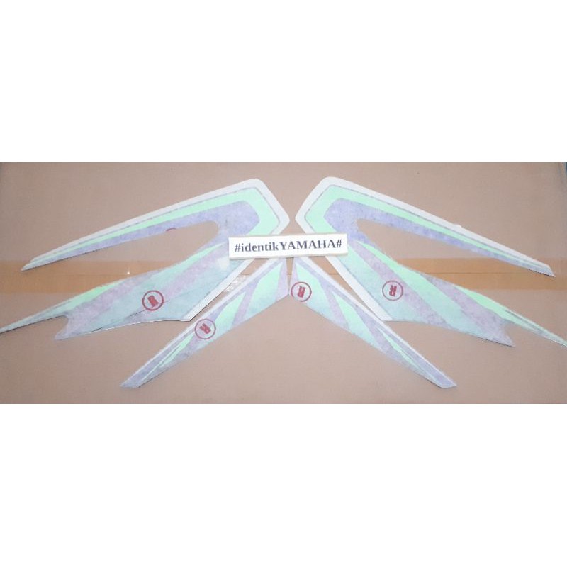 Striping rx king 1997 hijau stiker list rx king 1996 - 1997 hijau