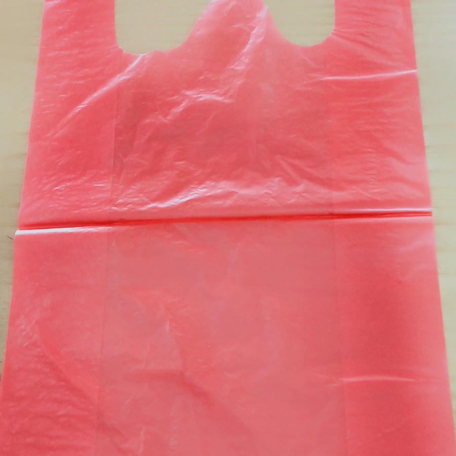 Kantong plastik merah jumbo kresek hd merah 50x28cm 60x35cm