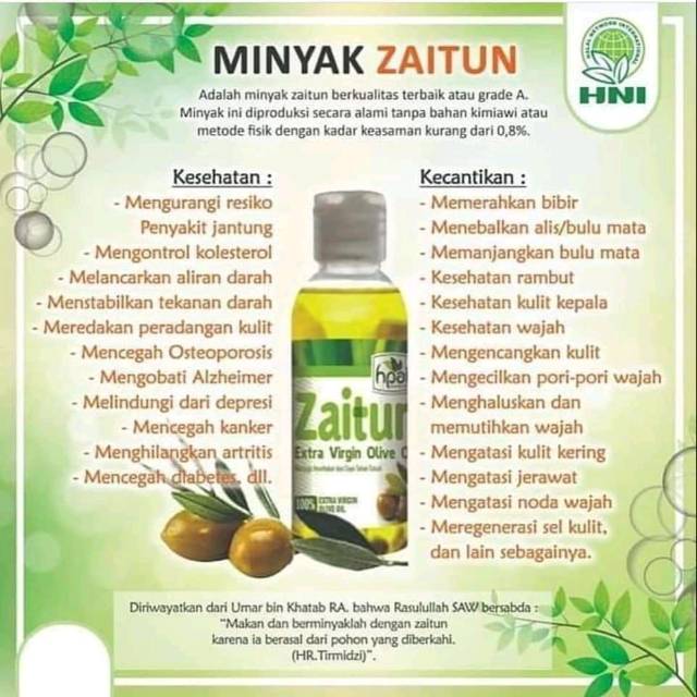 

Minyak Zaitun Extra Virgin Olive