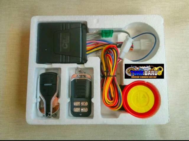 remot alarm CR7 dan pengaman motor CR7 remot CR7 alarm CR7