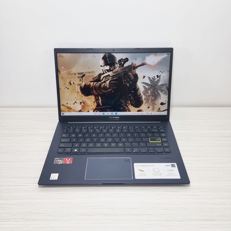 ASUS VIVOBOOK M413DA AMD RYZEN 5-3500U RAM 8GB SSD 512 GB W10 OHS