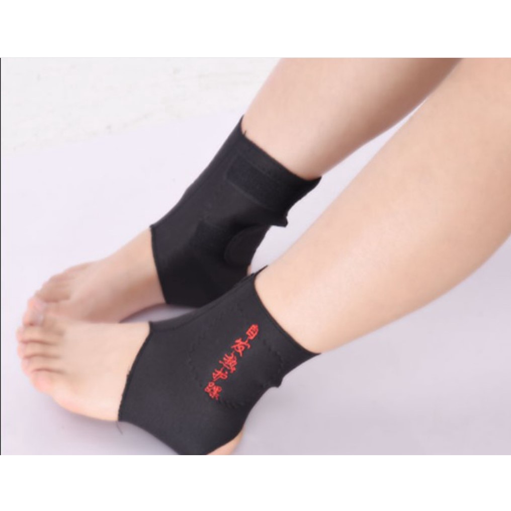 Sabuk Terapi Pemanas Kaki Deker Pergelangan Kaki Alat Terapi Engkel Pemanas Ankle Magnetik Pereda Nyeri 1 Pasang, 2pcs