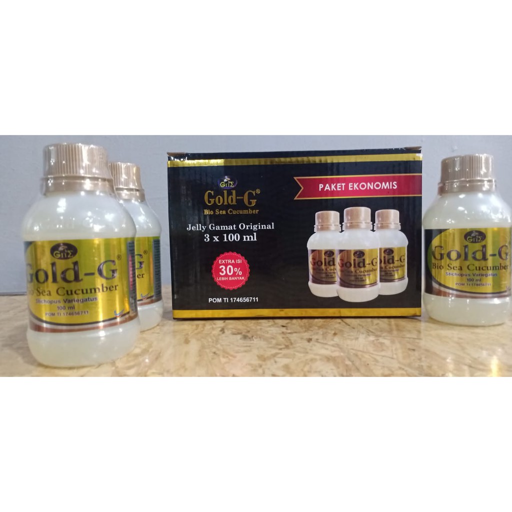 Paket Gold G 100 ml  3x100 + bonus Exstra 300 %