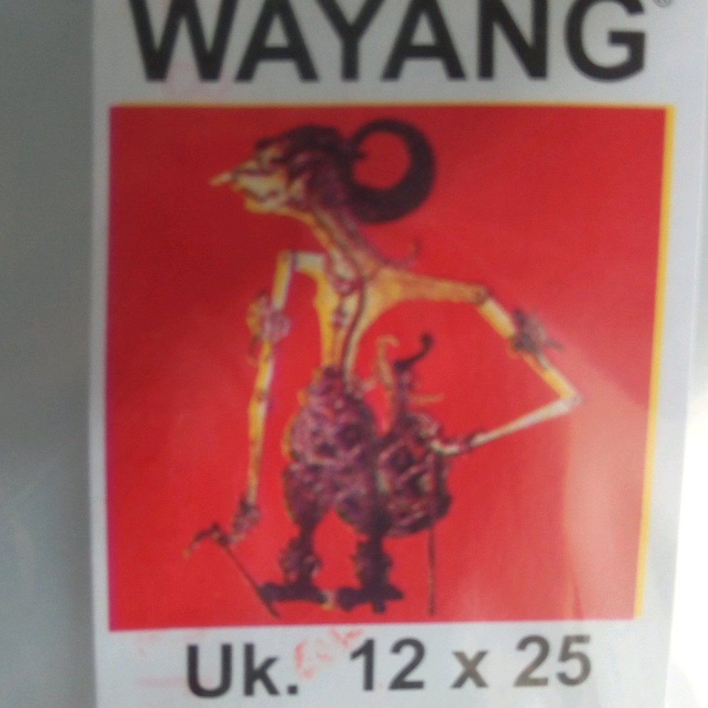 Plastik Pp Wayang 250 Gram -  Plastik Bening Wayang