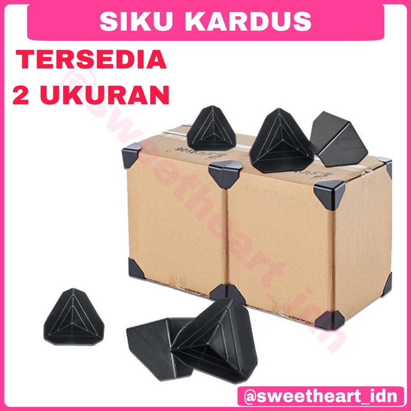 Pelindung siku kardus packing siku plastik sudut box