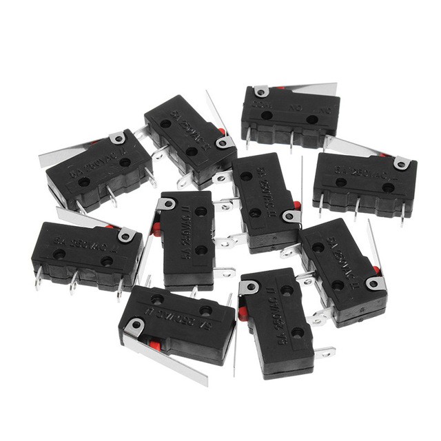 KW11-3Z KW-11 JL026 Lever Arm SPDT Micro limit Switch kecil AC 250V 5A