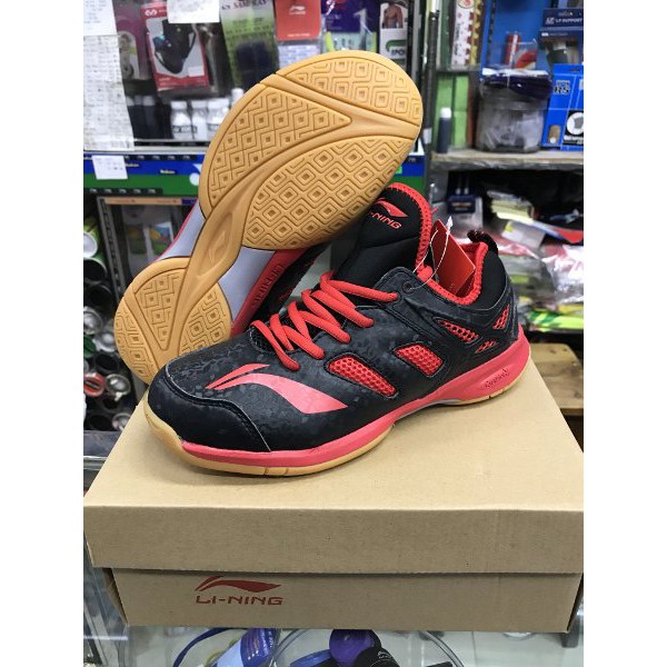 Sepatu Badminton LiNing Original Brio Merah BO69 CN BAT