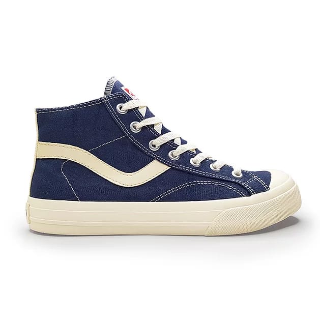 Ventela Public High Original - Sepatu Sneakers-Navy