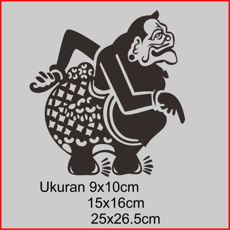 

Stiker Sticker Wayang Jawa