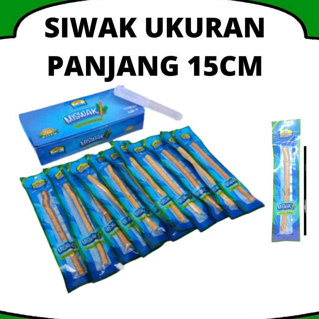 SIWAK MISWAK AL KHAIR ASSUNAH PANJANG 15CM UKURAN KECIL