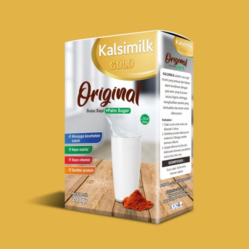 Kalsimilk Gold Susu Gemuk Penggemuk