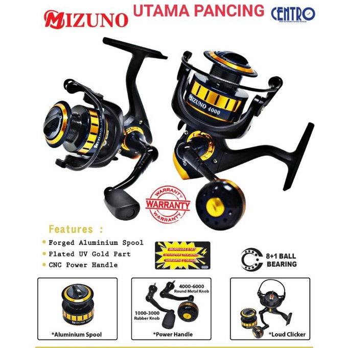REEL CENTRO MIZUNO 3000