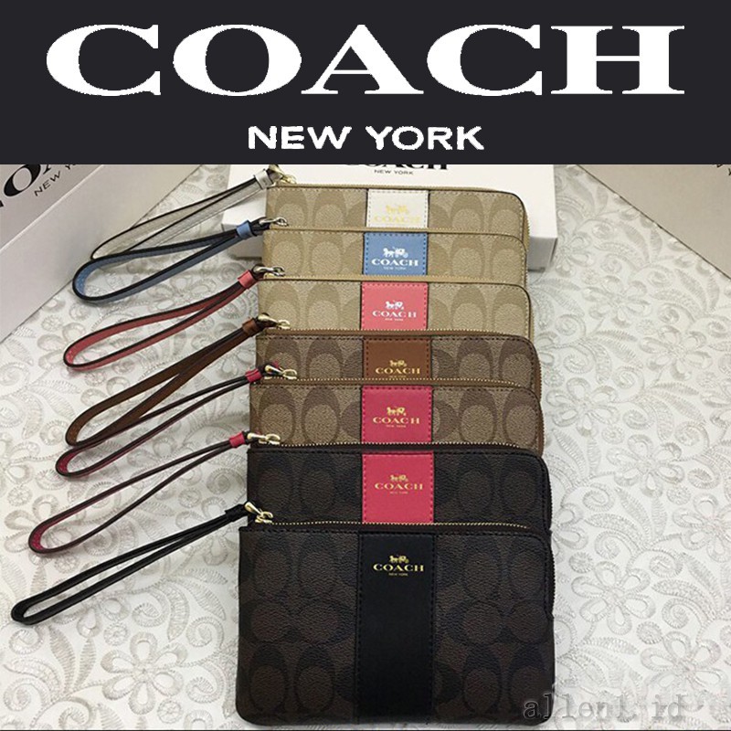 Dompet Koin Model Coach  X F58035 X Original Untuk Wanita 