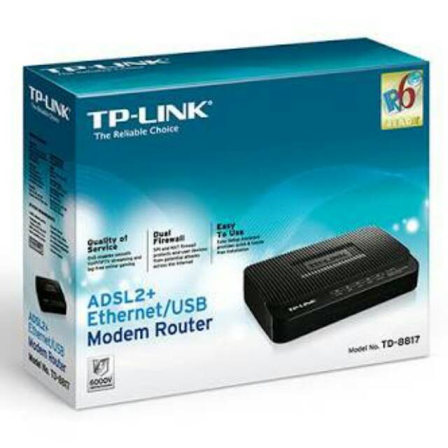 MODEM ROUTER ADSL2+ETHERNET/USB