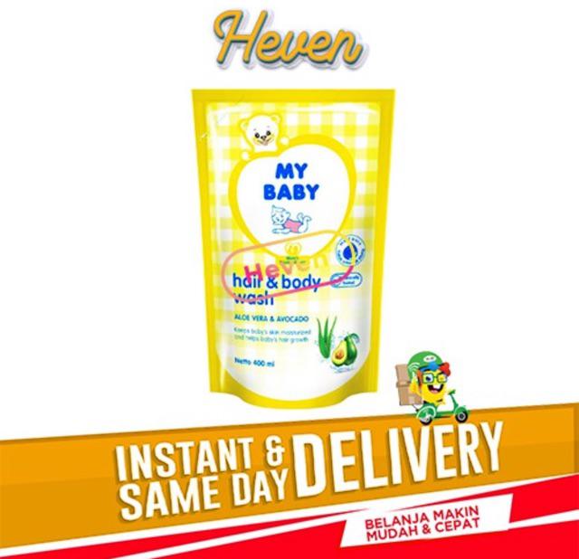 My Baby Hair    & Body Wash Refill 400ml MB034 | Shopee Indonesia